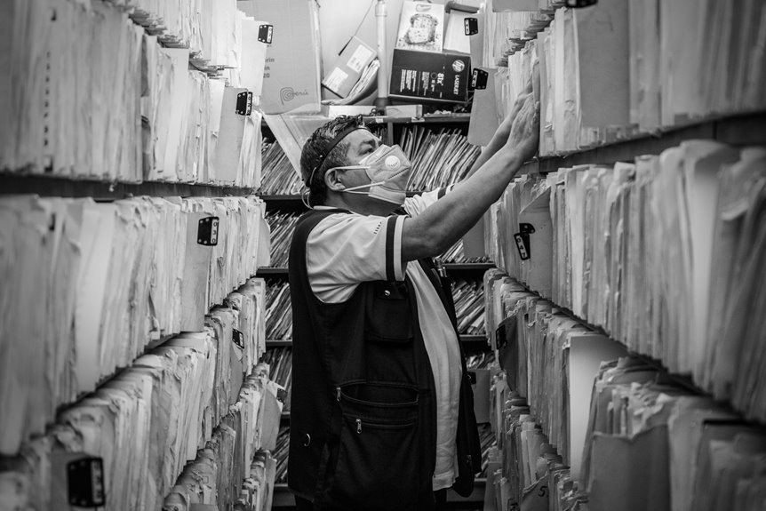 number archive search identifiers listed